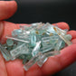Lot of 100 Emerald Vanadium Beryl Crystals From Nigeria - 35.36 Grams