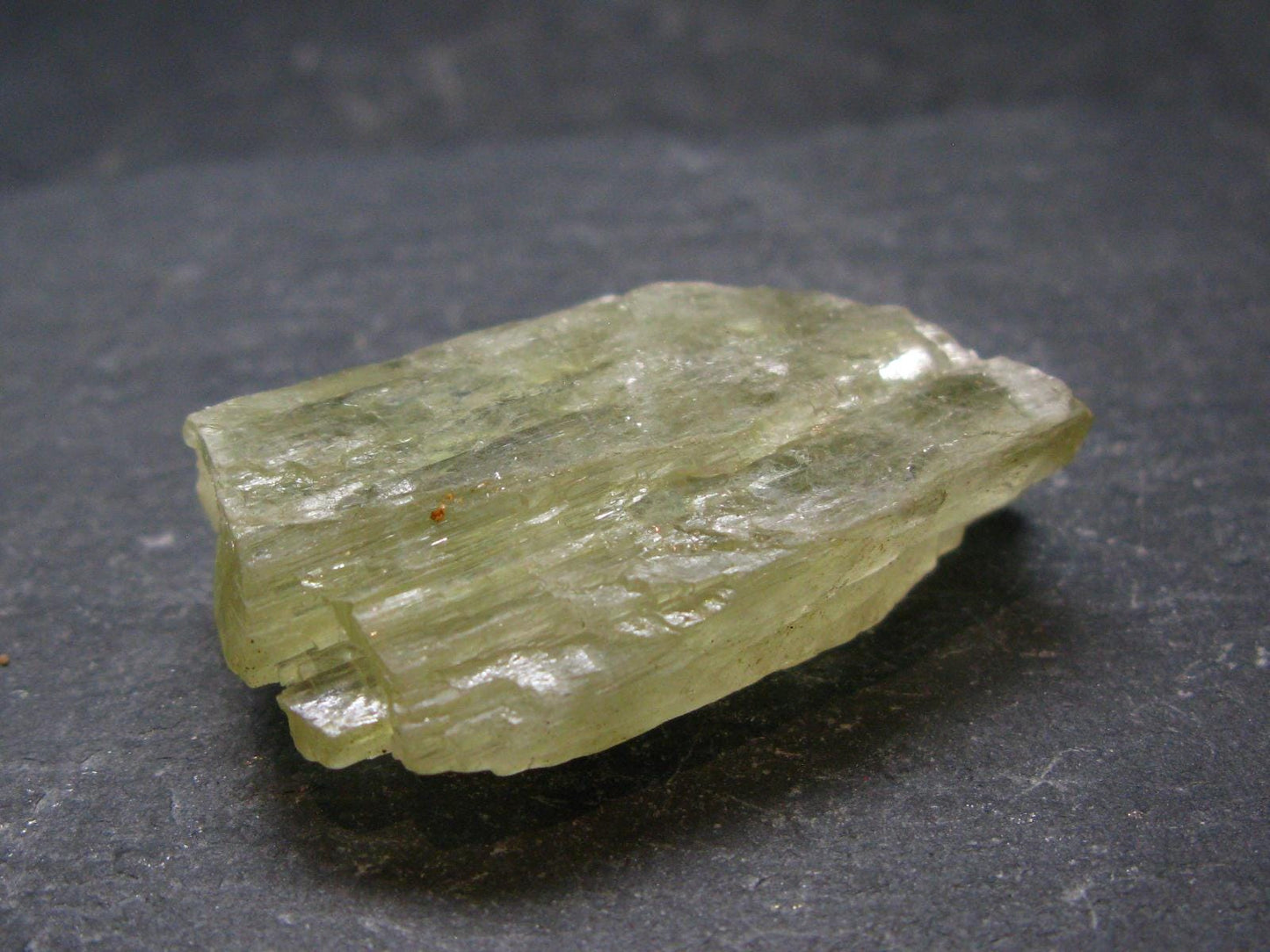 Gem Green Hiddenite Spodumene Crystal From Brazil - 1.5" - 20.36 Grams
