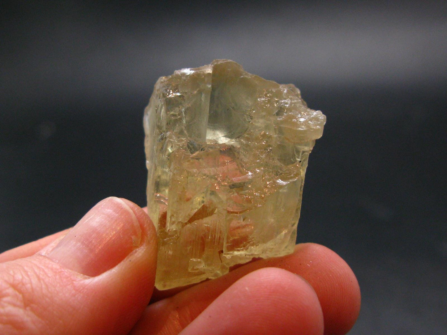 Gem Green Hiddenite Spodumene Crystal From Brazil - 1.3" - 18.27 Grams