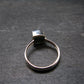 Blue Lazulite Silver Ring From Pakistan - Size 7 - 2.25 Grams