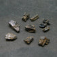 Lot of 10 Rare Baddeleyite Crystals From Myanmar - 8 Carats