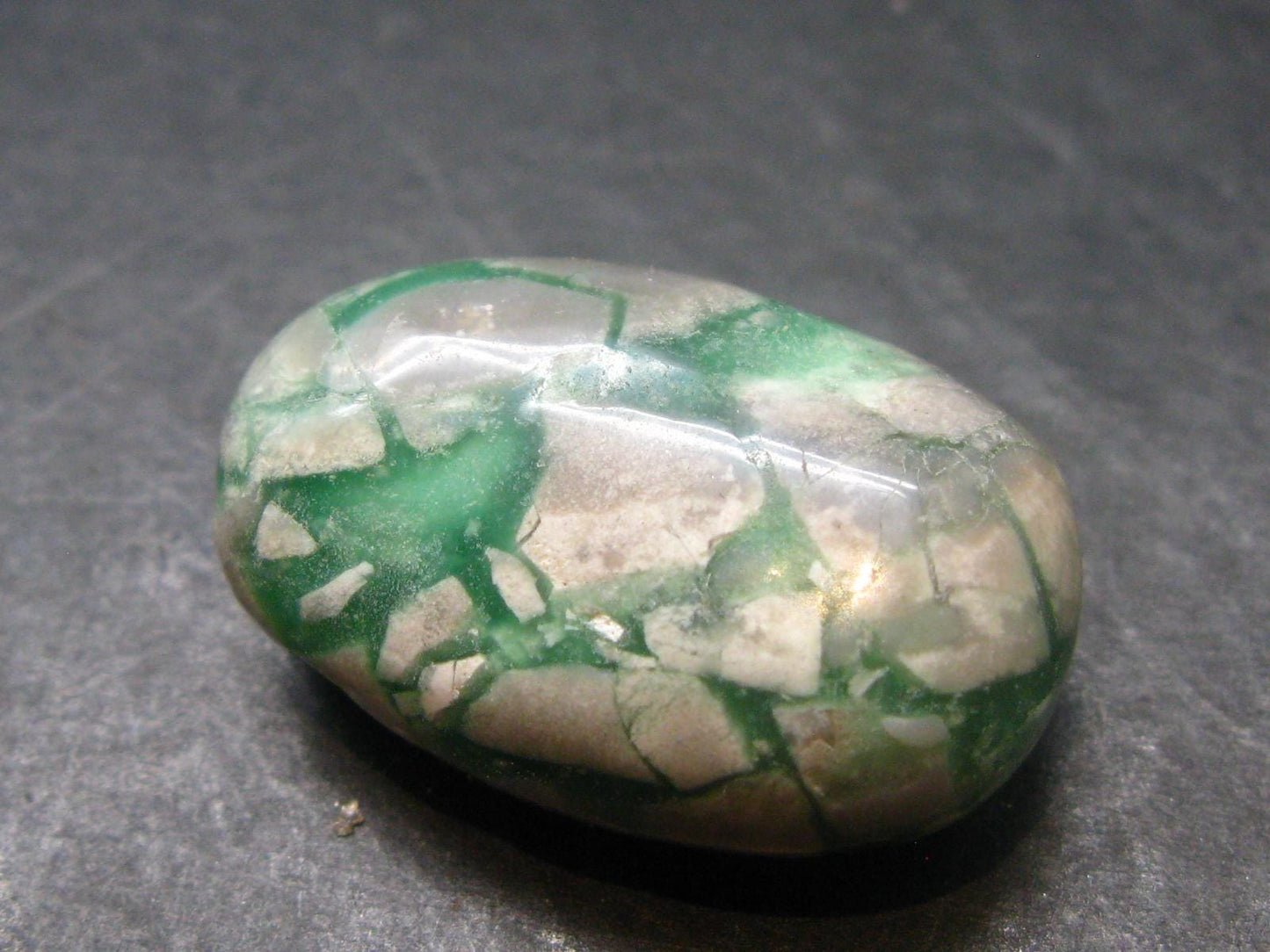 Rare Variscite Metal Free Pendant From Utah - 1.1"