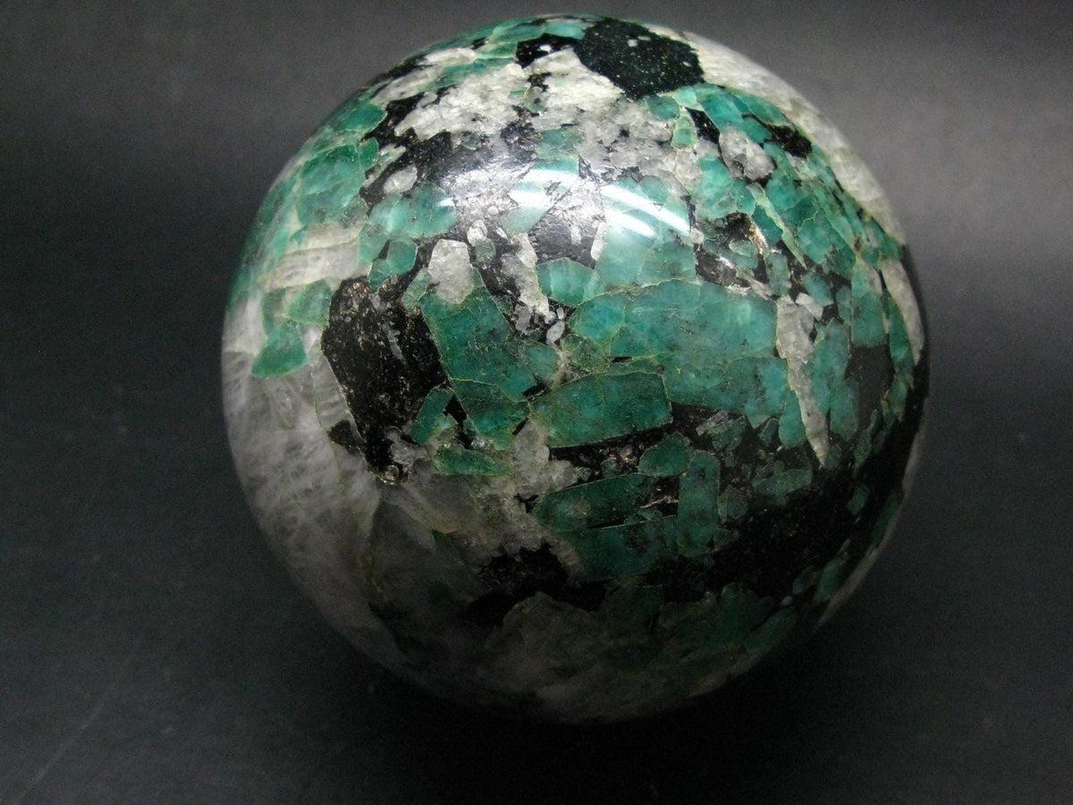 Emerald Sphere Ball From Russia - 4.0" - 1308 Grams