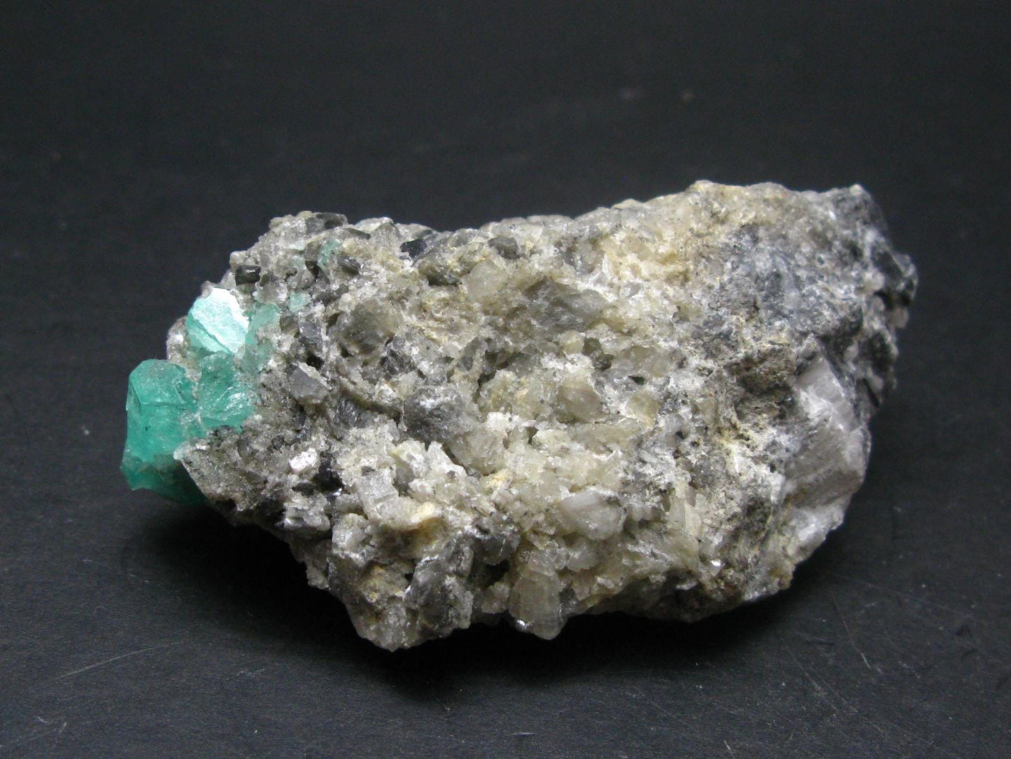 Emerald Beryl Crystal On Matrix From Colombia - 3.2"- 120.3 Grams