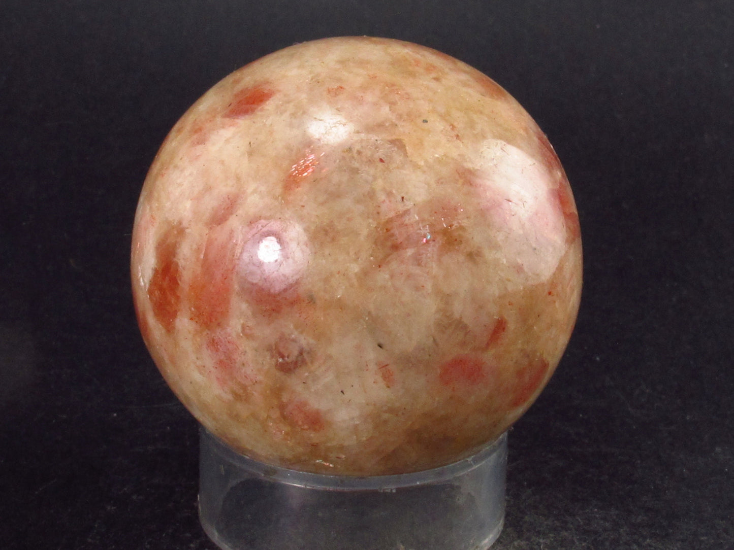 Sunstone Sphere Ball From India - 1.8"