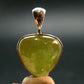 Rare Titanite Sphene Crystal Silver Pendant From Tanzania - 0.9" - 3.29 Grams