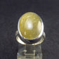 Fine Rutilated Quartz Silver Ring from Brazil - 6.76 Grams - Size 6.5