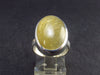 Fine Rutilated Quartz Silver Ring from Brazil - 6.76 Grams - Size 6.5