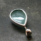 Extremely Rare Grandidierite Silver Pendant From Madagascar - 1.1" - 3.91 Grams