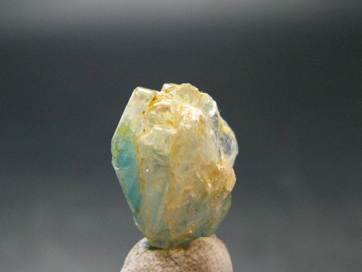Large Euclase Blue Crystal From Zimbabwe - 7.85 Carats - 0.6"