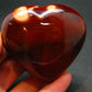 Carnelian Agate Heart From Madagascar - 2.2"