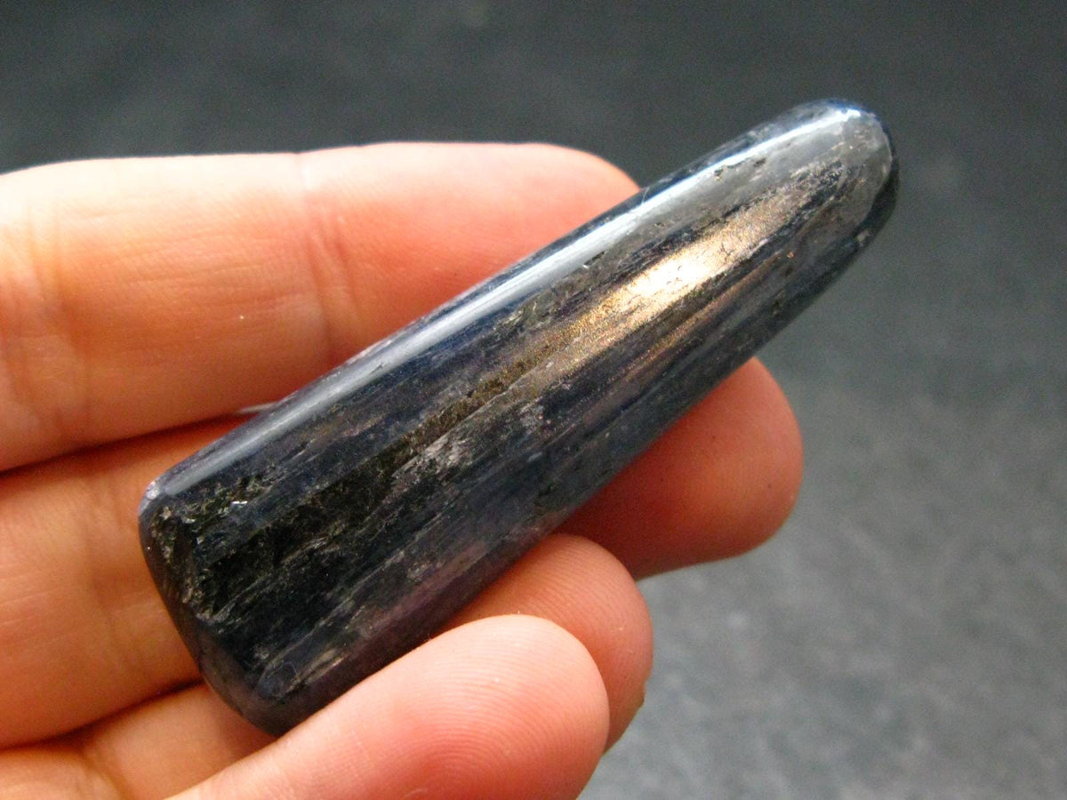 Blue Kyanite Tumbled Stone From Brazil - 2.0"