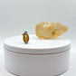 Oval Imperial Topaz Pendant in Sterling Silver - 3.36 Grams