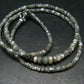 Extremely Rare Alexandrite Necklace - 17.5" - Rondelle Facetted Beads - 41.6 Carats