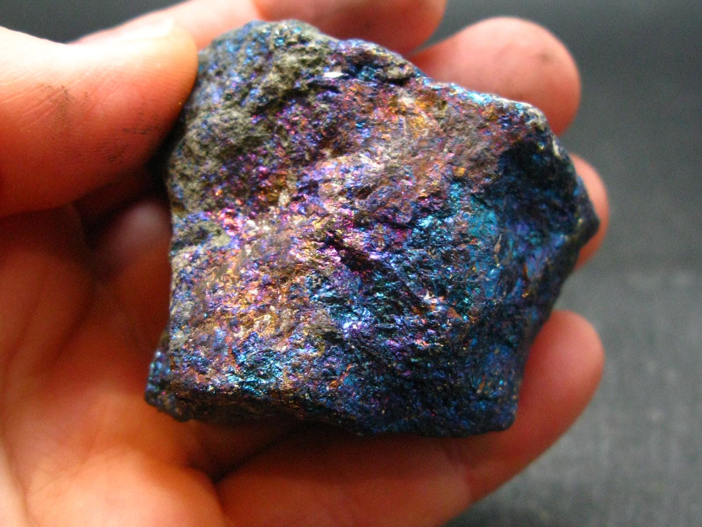 Peacock Ore!! Unusual Natural Raw Chalcopyrite Bornite from Mexico - 2.0" - 110.73 Grams