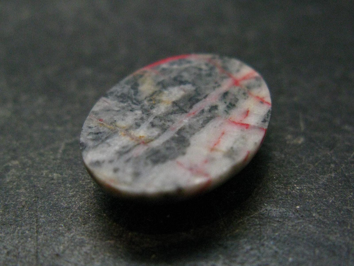 Cinnabar Cabochon from Russia - 2.82 Grams - 21 x 16 mm