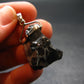 Unpolished Elite Shungite Silver Pendant from Russia - 1.5" - 5.76 Grams