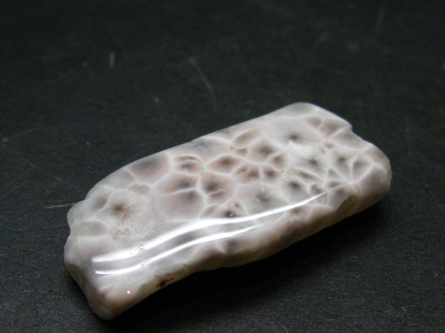 Natrolite Tumbled Stone from Indonesia - 1.4" - 7.02 Grams