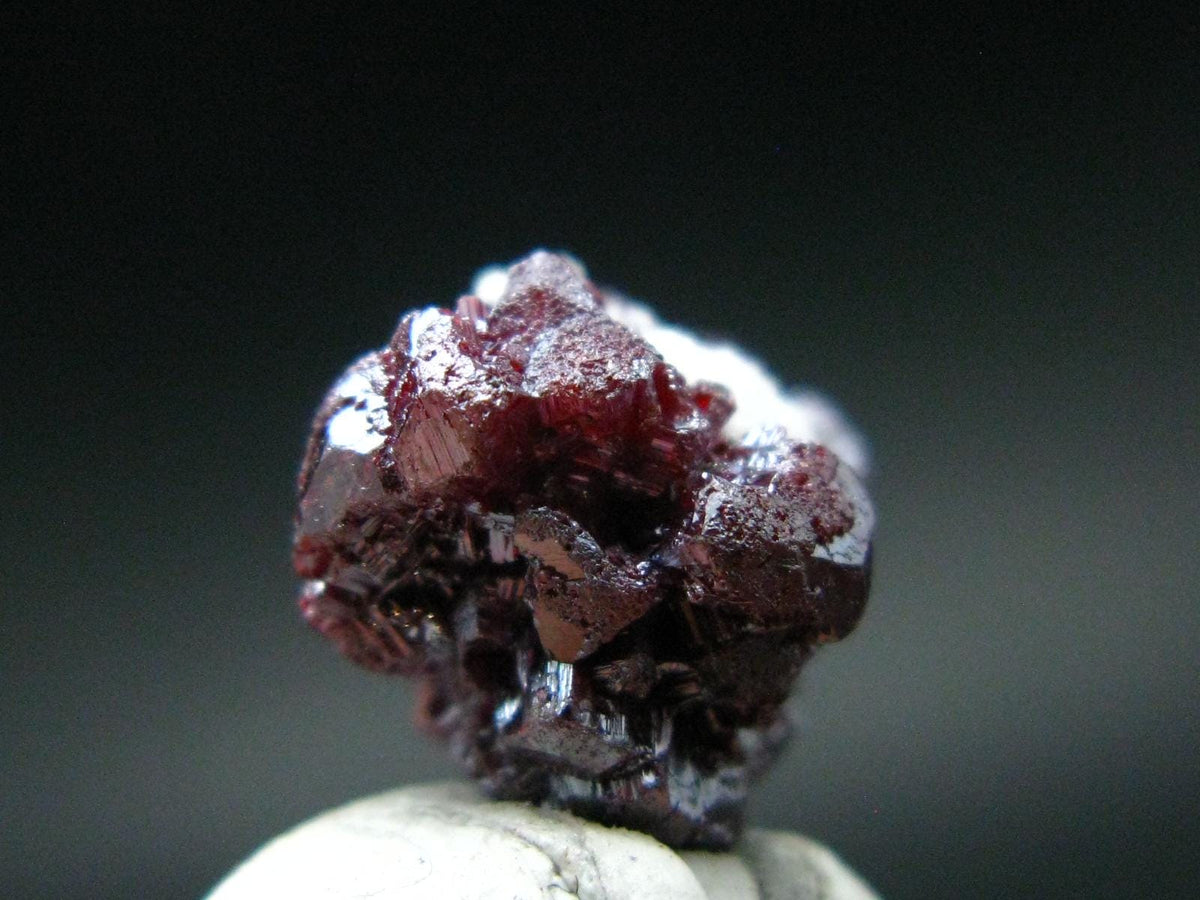 Rare Gem Proustite Cluster From Morocco - 0.6" - 1.89 Grams