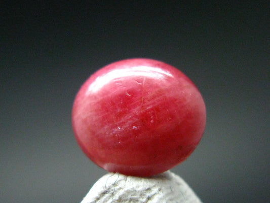 Extremely Rare Gem Rhodonite Cabochon From Brazil - 3.42 Carats