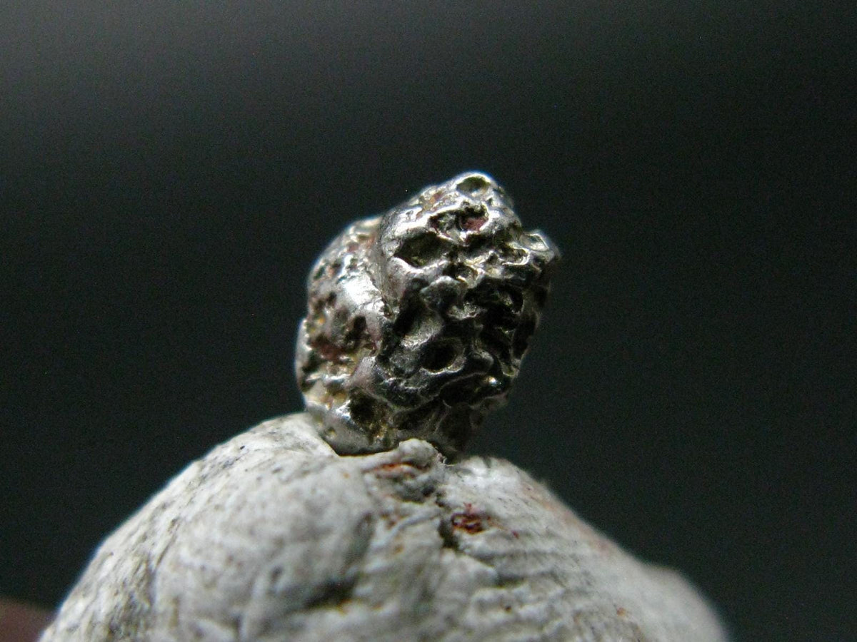 Rare Platinum Crystal From Russia - 6mm - 0.44 Grams