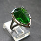 Helenite Gaia Stone Gem Sterling Silver Ring From Washington - Size 5.75 - 5.0 Carats