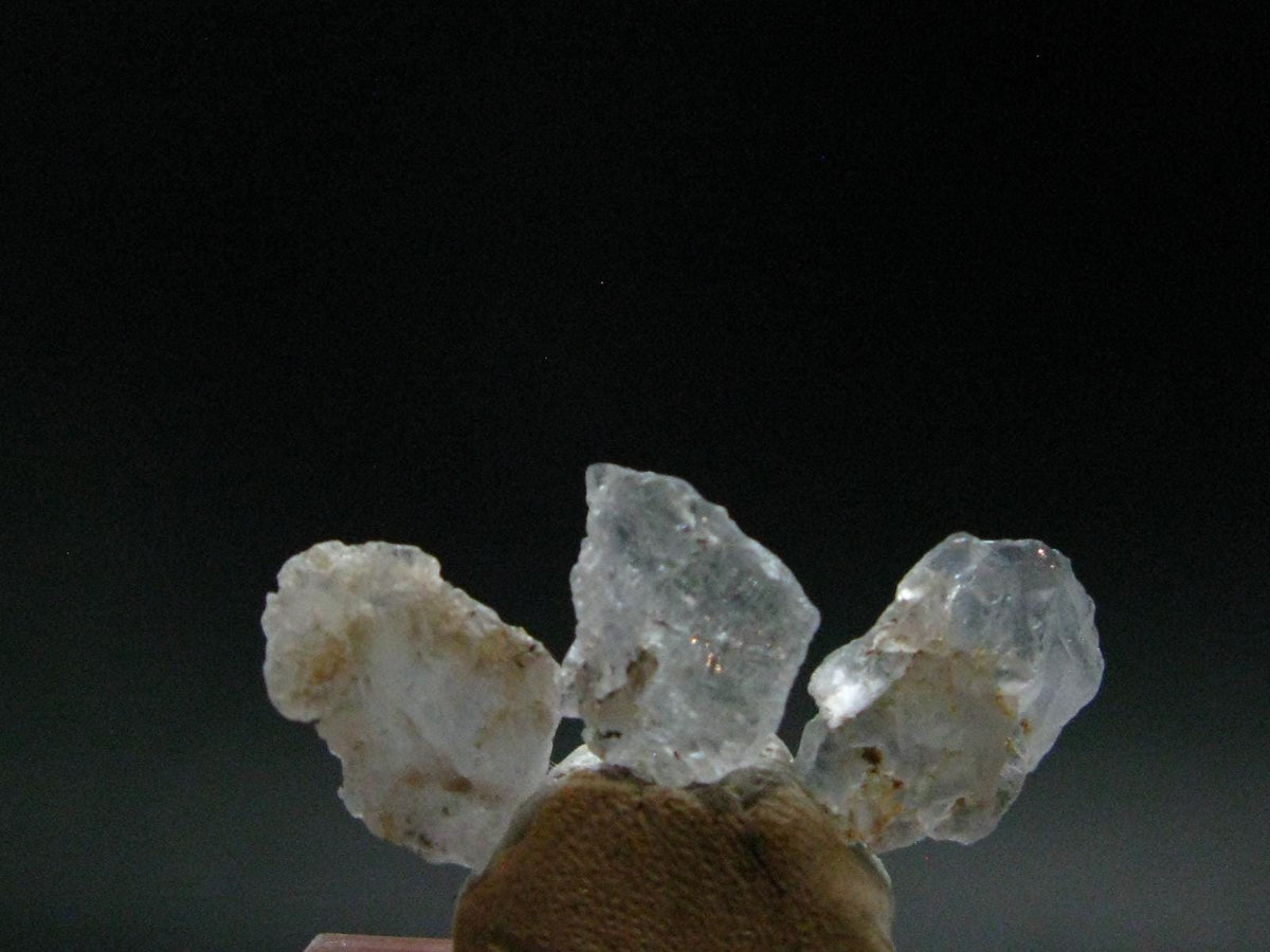 Lot of 10 Gray Herderite Crystals from Africa - 6.75 Grams
