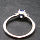 Tanzanite (Zoisite) Sterling Silver Ring - 1.79 Grams - Size 7.75
