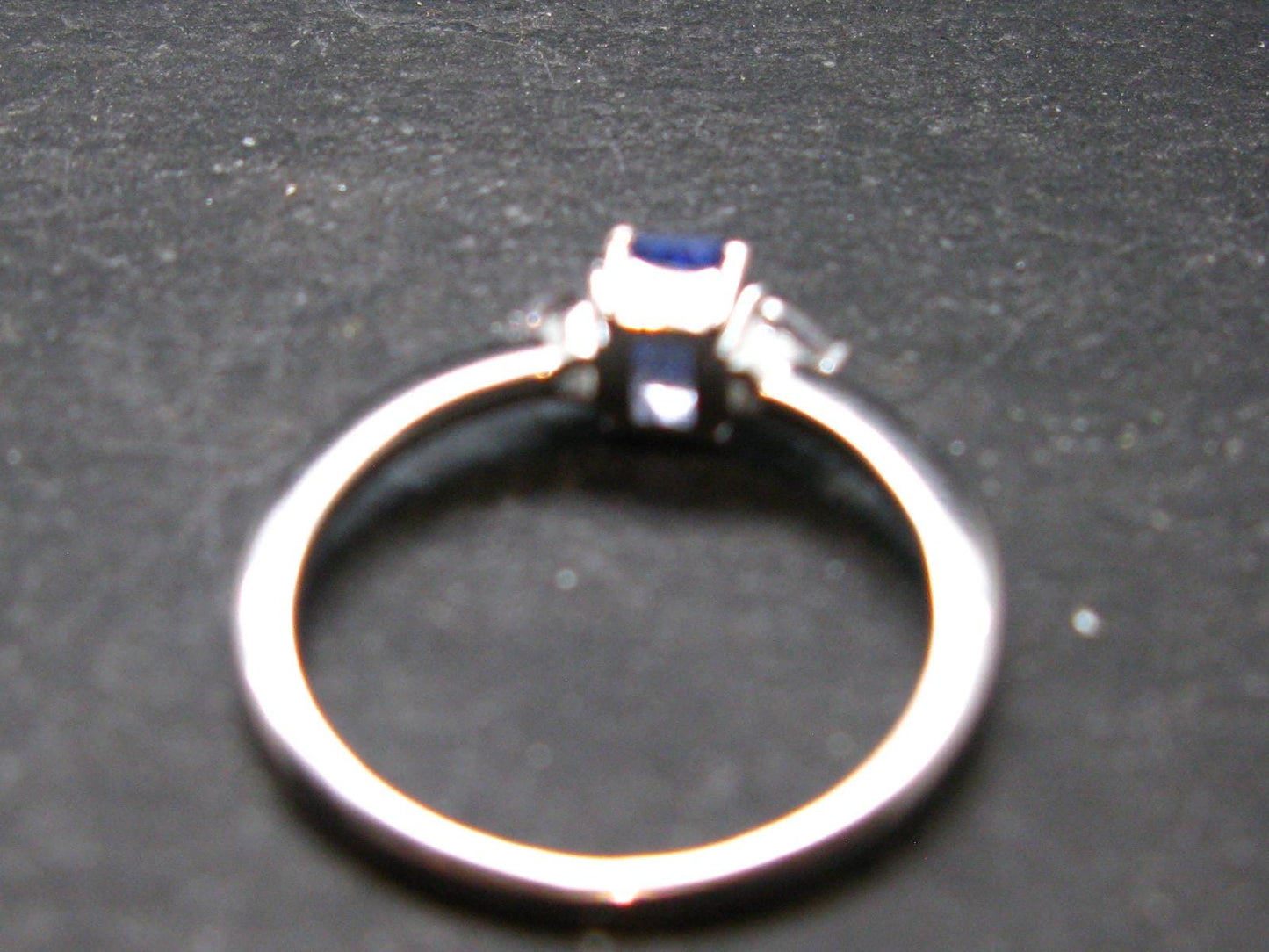 Tanzanite (Zoisite) Sterling Silver Ring - 1.79 Grams - Size 7.75