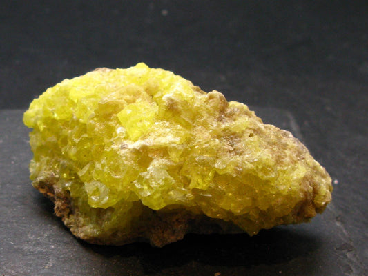 Sulfur Sulphur Cluster From Bolivia - 2.9"