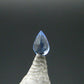 Gem Benitoite Cut Stone From California - 0.08 Carats - 3.0x2.0mm