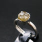 Rare Agni Gold Danburite Silver Ring From Tanzania - 1.89 Grams - size 7