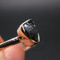Blue Lazulite Silver Ring From Pakistan - Size 8 - 1.77Grams
