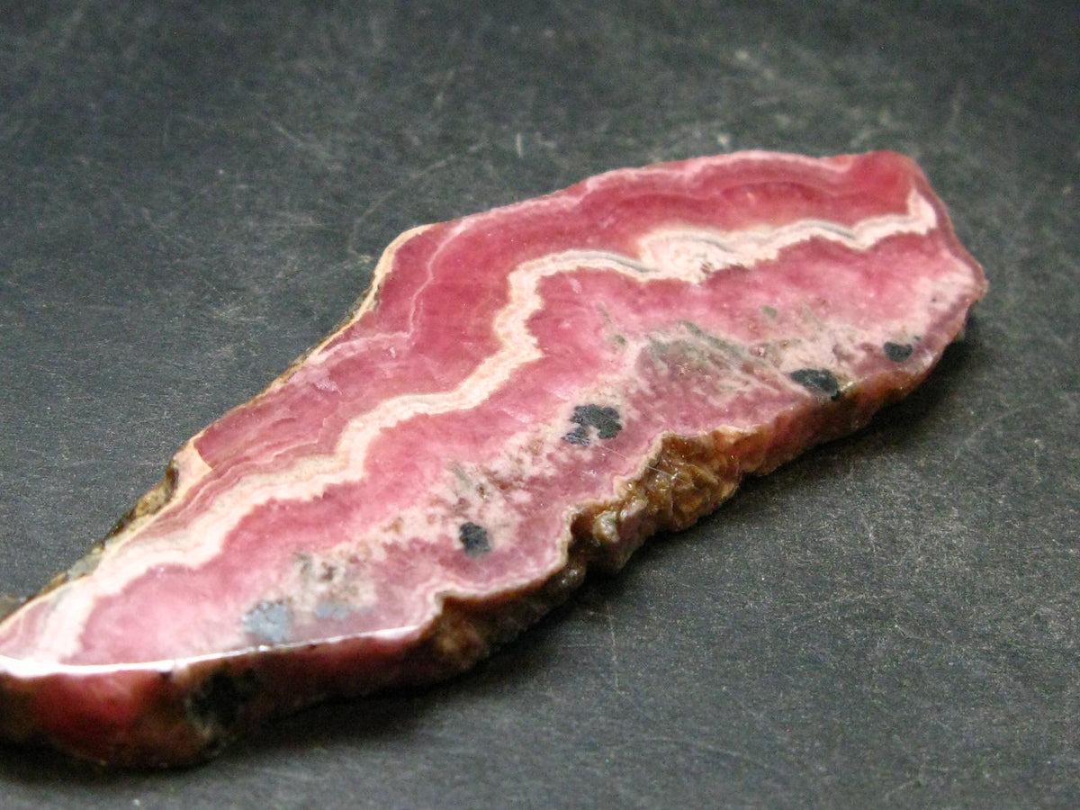 Rhodochrosite Large Slab From Argentina - 3.4" - 37.39 Grams