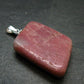 Pink Petalite Silver Pendant from Canada - 1.4" - 5.90 Grams