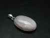 Scolecite Silver Plated Pendant From India - 1.6" - 7.99 Grams