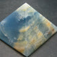 Lemurian Aquatine Blue Calcite Pyramid - 2.3" - 140.54 Grams