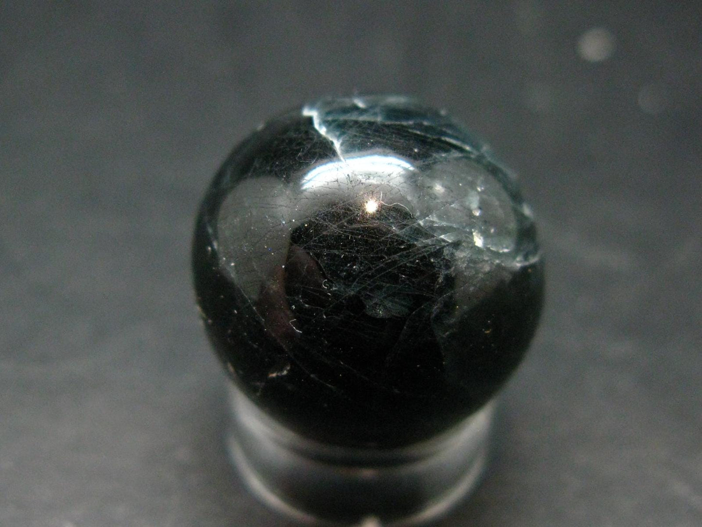 Genuine Blue Spinel Sphere Ball From Madagascar - 1.9cm - 61.65 Carats