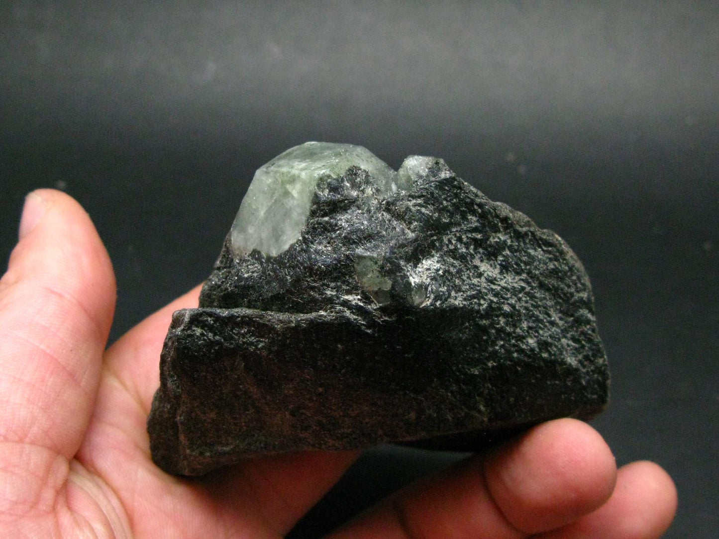 Gem Phenakite Phenacite Crystal on Matrix From Russia - 196 Grams - 3.1"