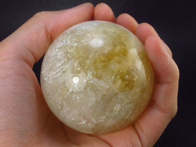 Citrine Sphere From Brazil - 2.3" - 250 Grams