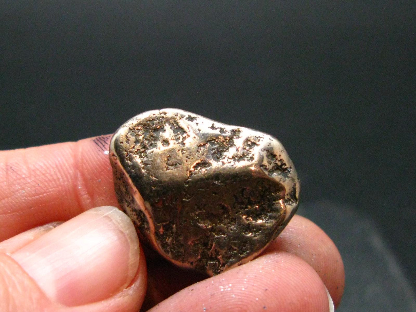Rare Mohawkite Nugget from Michigan - 0.8"- 9.74 Grams