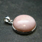 Pink Petalite Silver Pendant from Canada - 1.1" - 4.20 Grams