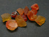 Lot of 10 Fire Opal Pieces From Mexico - 40.25 Carats