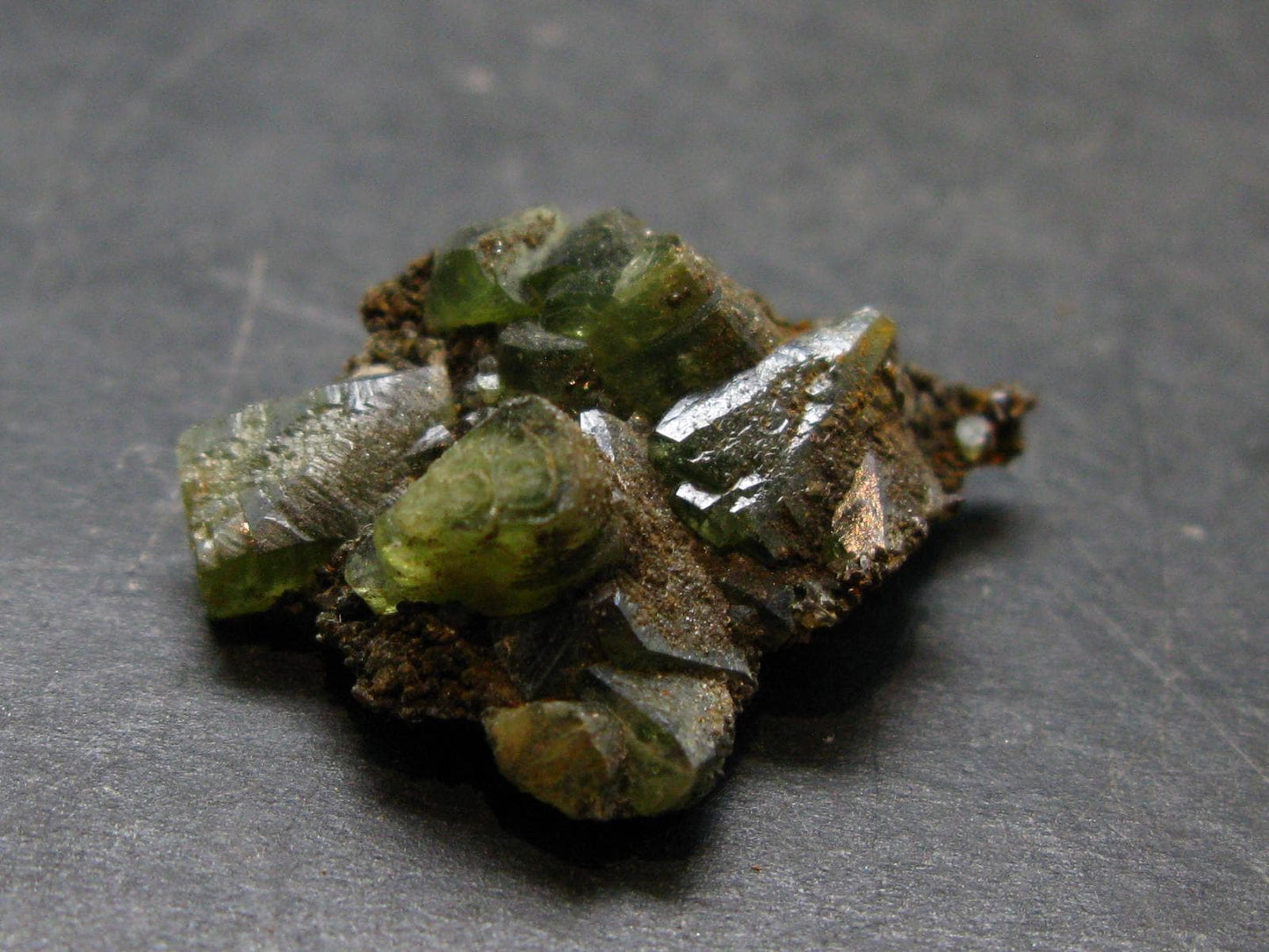 Ludlamite Cluster From Bolivia - 1.1" - 3.86 Grams