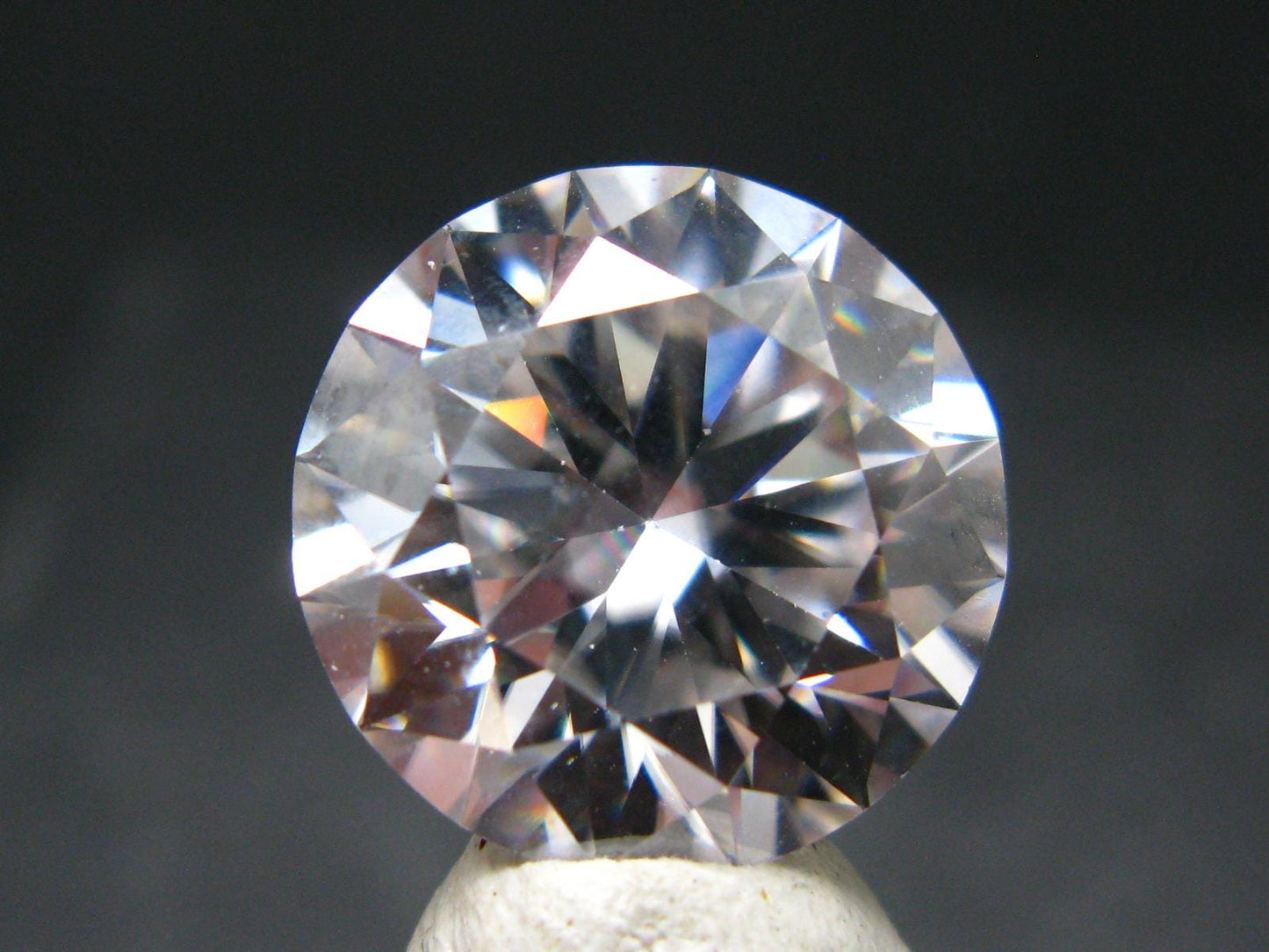 Gem Moissanite Facetted Cut Stone - 8.15 Carats