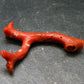Rare Natural Red Coral From Italy - 1.6" - 3.27 Grams