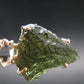 Moldavite & Herkimer Diamond Silver Pendant - 1.7" - 6.7 Grams