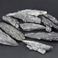 Lot of 10 Rare Black Kyanite Crystals From Brazil - 74 Grams
