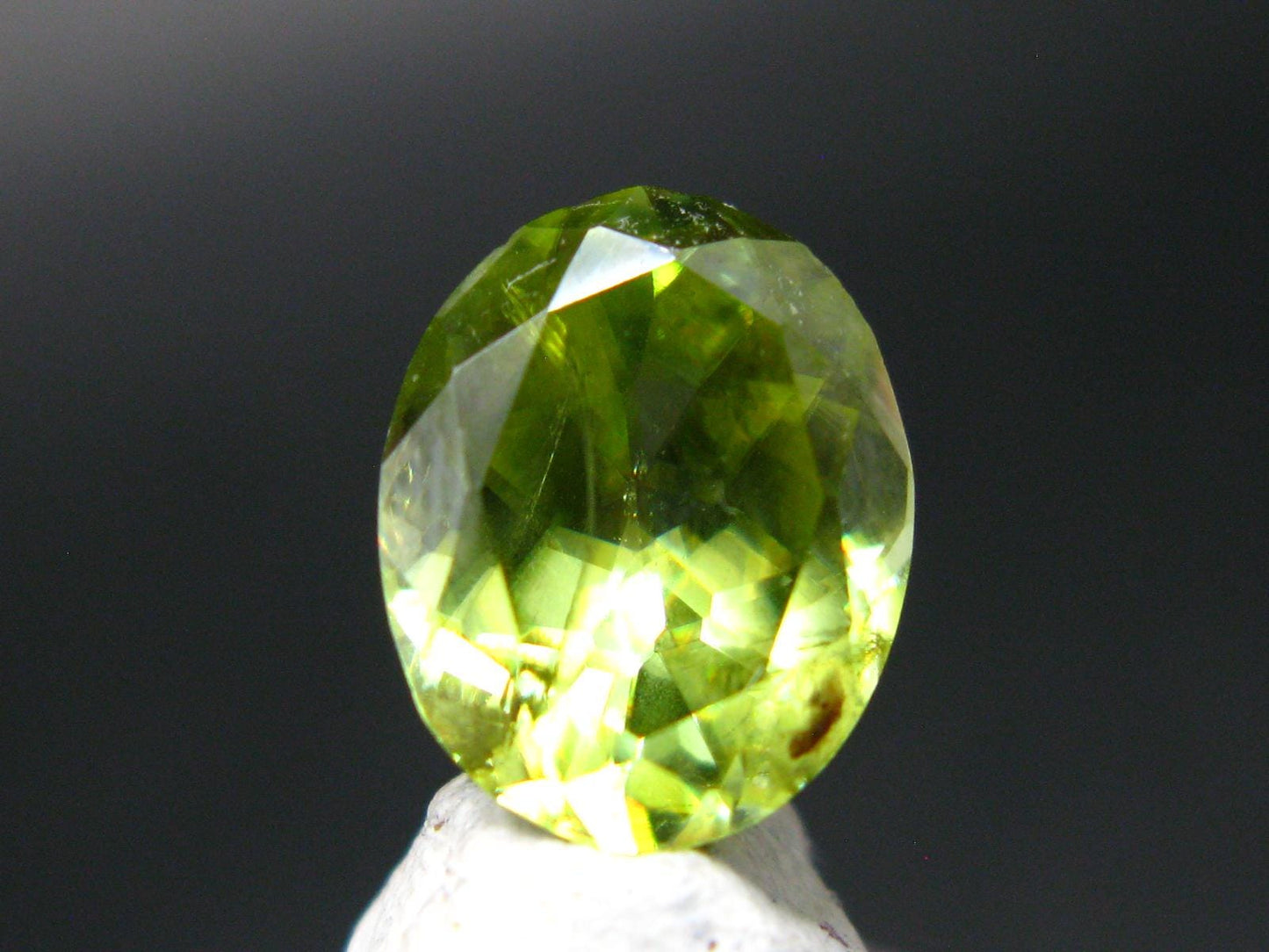 Rare Titanite Sphene Gem Cut Stone From Zimbabwe - 3.44 Carats