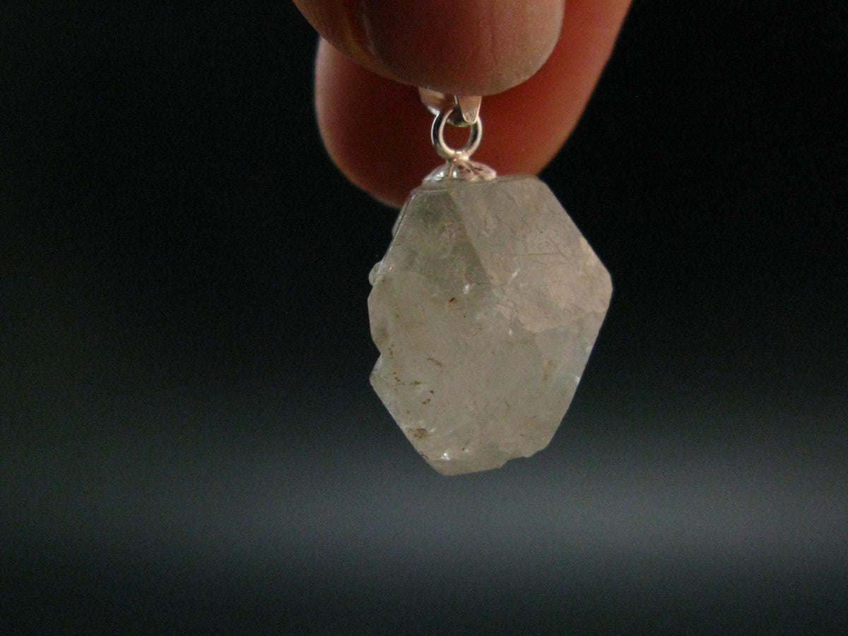 Rare Phenakite Phenacite Crystal Pendant from Madagascar - 2.51 Grams - 0.9"